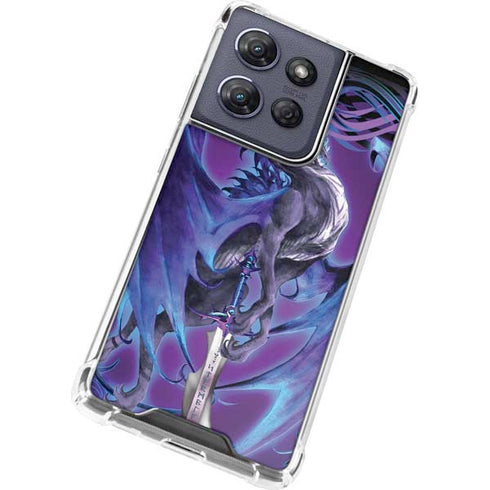 Dragonsword Stormblade by Ruth Thompson Moto G Play 5G (2025) Clear Case
